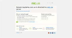 Desktop Screenshot of baydarka.com.ua